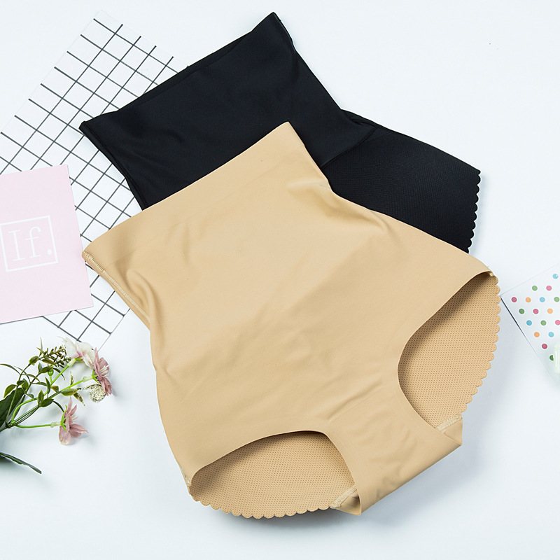 One-piece Sexy Women's Underwear Hip-lifting Hip-lifting Hip-lifting Hip Fake Ass-tucking High Waist Peach Hip Thickened Underwear