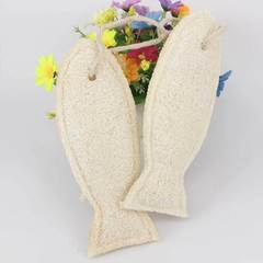 Factory Wholesale Natural Loofah Eco-Friendly Pot Scrubber Bath Plant Scrub Starfish Bath Brush Pot Scrubber Dishwashing Scrub