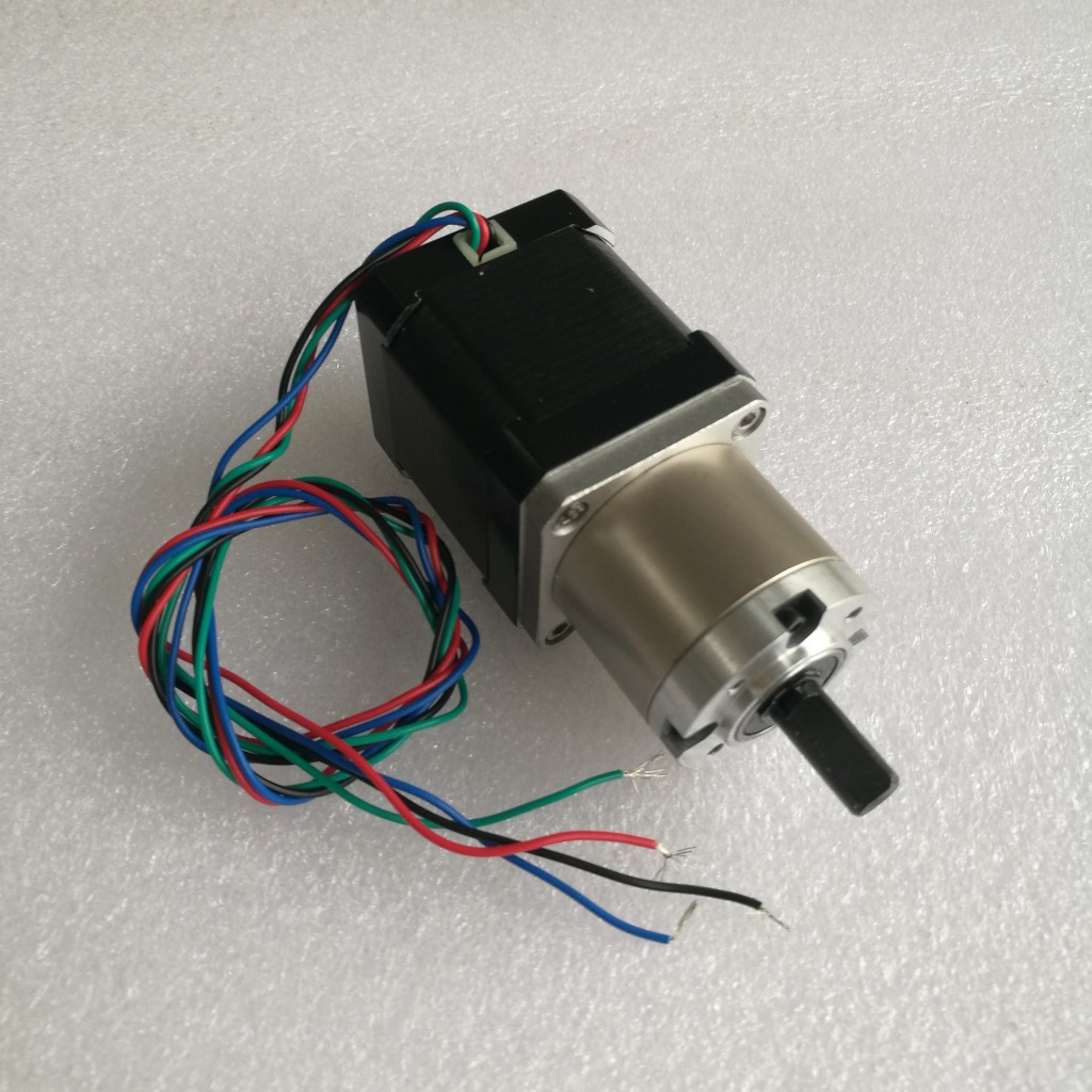 42行星减速步进电机 机身47MM 42行星齿轮减速步进电机 1比27