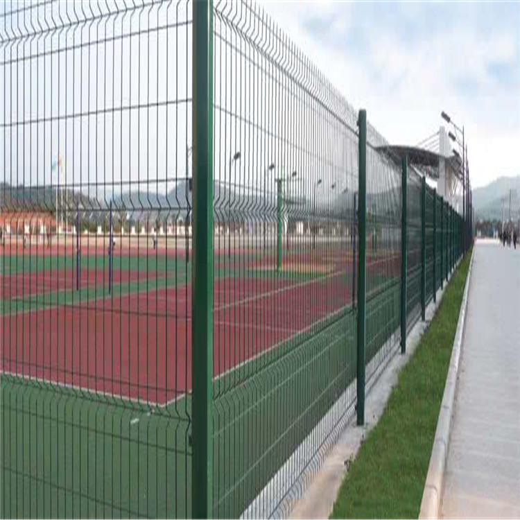 厂家供应 球场护栏网排球篮球场装配式围栏网运动球场围网安装