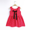 Children's summer sleevless dress sleevless, Korean style