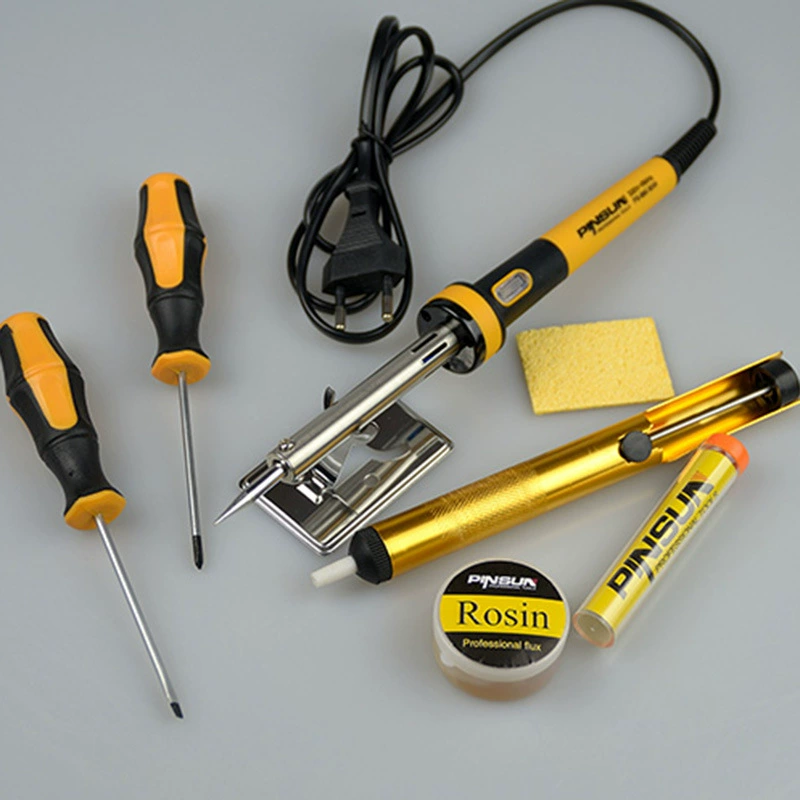 Трансграничный Электрический паяльник из 8 частей 110 В-220, техническое обслуживание, сварка, термостойкий Электрический паяльник, Заводской магазин
