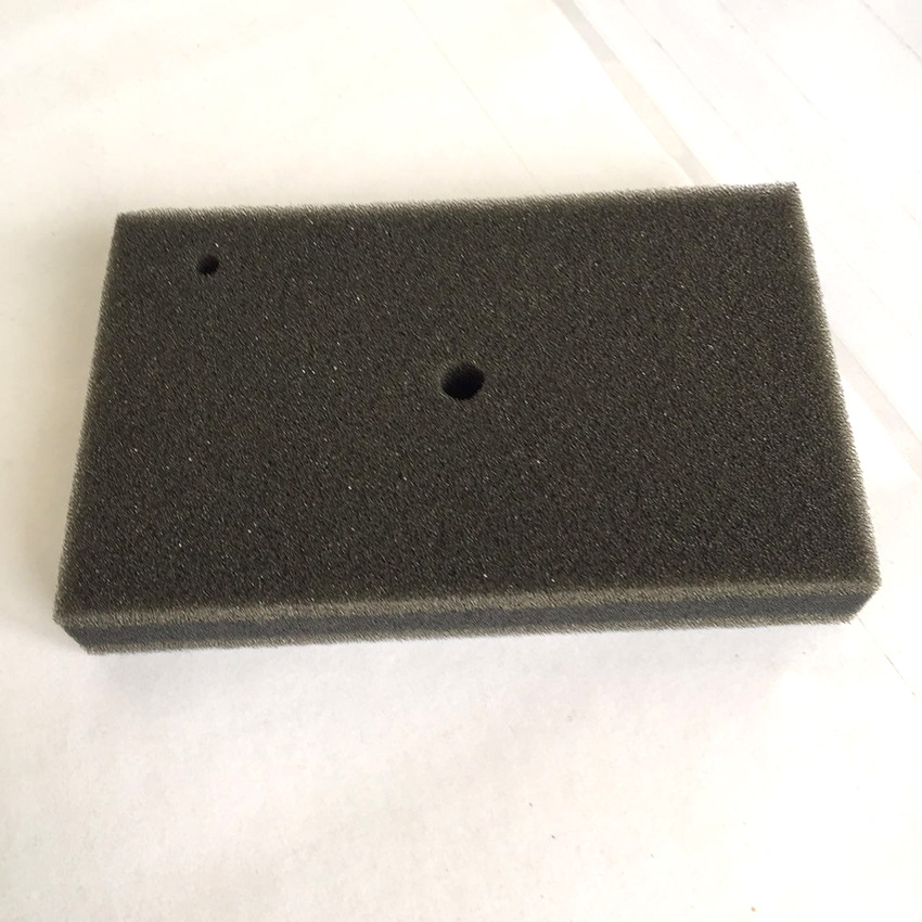 燃油机空气滤清器 油锯割草机长方形空滤棉 园林机械配件滤芯批发