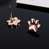 Fashionable earrings, European style, wholesale, simple and elegant design