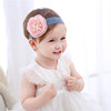 Children's hair accessory, cute headband, Korean style, lace dress, flowered, wholesale