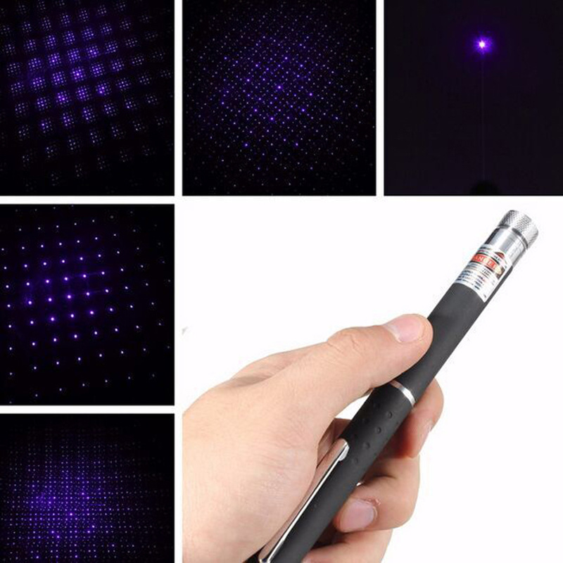 405nm5mw满天星防蓝光测试笔蓝色教鞭笔 蓝紫光镭射笔 广告礼品笔