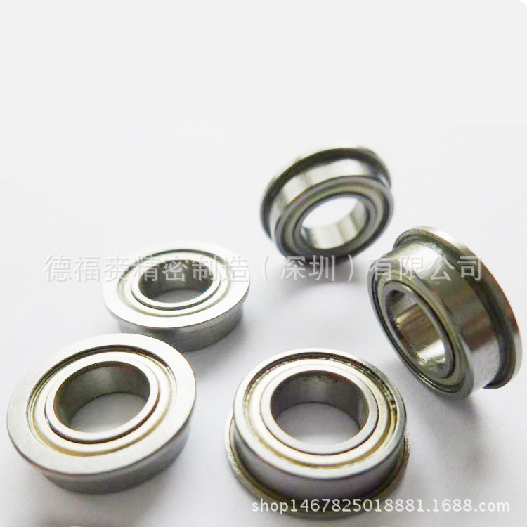 供应F635ZZ轴承 带边5*19*6mm高速法兰轴承