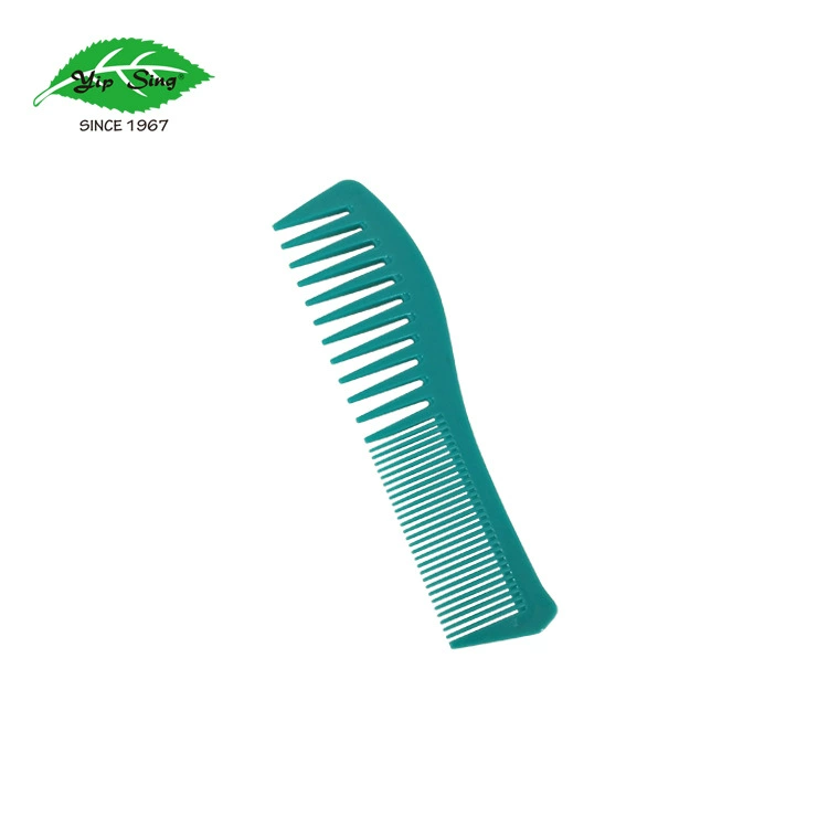 Yesheng Factory Пластиковая плотная двойная перевязочная расческа два-в-одном Широкие зубы Универсальная Расческа с тонкими зубьями