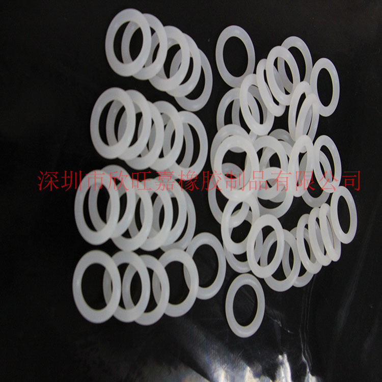 食品级硅胶o型圈  耐高温防水圈  白色橡胶密封圈  小线径O形圈