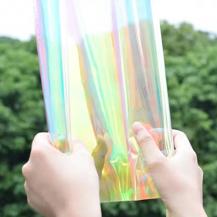 批发 炫彩膜 镭射膜 彩色渐变膜 彩虹膜 美观装饰 隔热 保护
