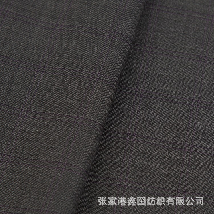 【精纺面料】厂家XG330592/Y14505系列毛涤花呢   精纺面料