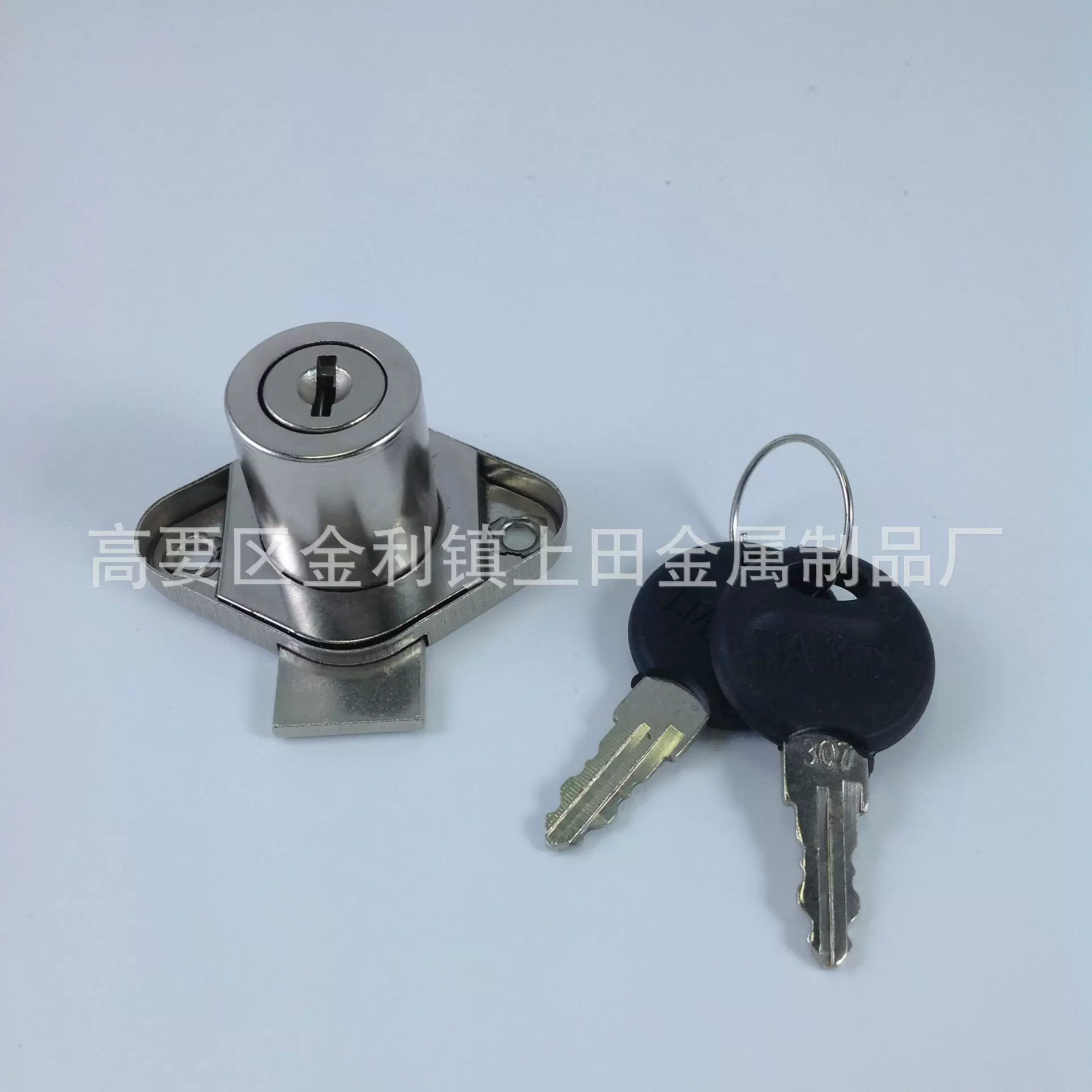 厂家直销菱形办公家具锁锌合金抽屉锁家具酒柜锁106五金配件批发