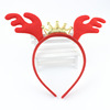 Factory direct selling Christmas hair hoop Children Christmas Antlers plush women's head hoop New Year gifts