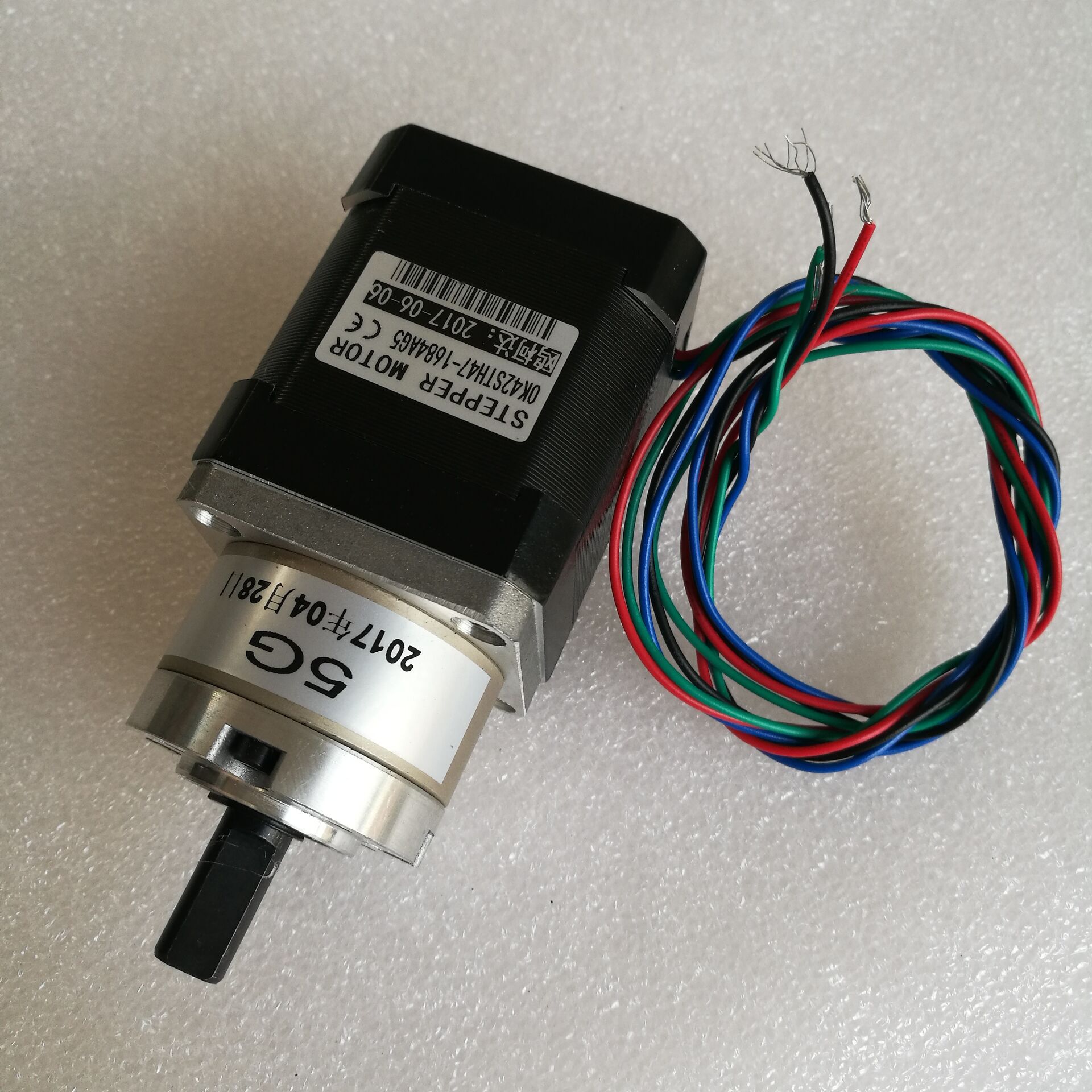 Nema 17 42 planetary reducer motor 1:5 OK42STH47-1684AG5电机