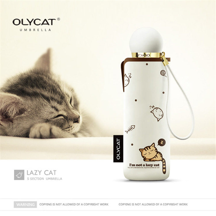 Lycat Olycat small fresh 50 % off pocket umbrella