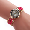 Dial, woven fashionable watch, quartz watches, small dial, wholesale