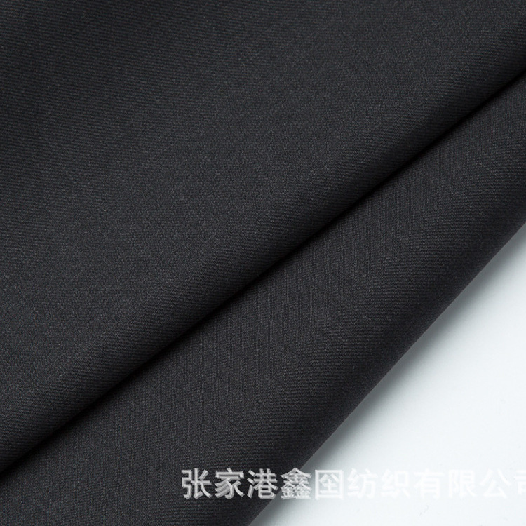 XG31090/3精纺毛涤哔叽 纺织面料厂家批发 精纺哔叽面料