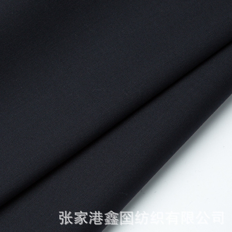 XG31004/2精纺毛涤哔叽 纺织面料厂家批发 精纺哔叽面料