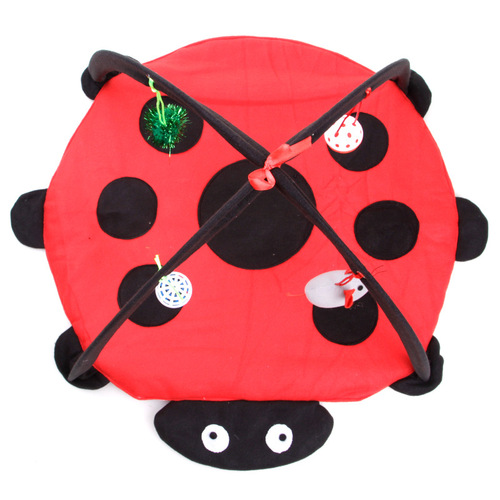 Amazon Pet Hammock Cat Breathable Cartoon Fun Bell Toy Bed Cat Tent Pet Supplies