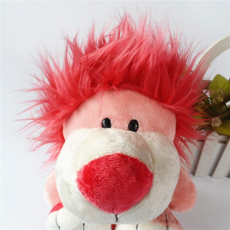 Comercio exterior serie de póquer rosa león elefante conejo perro muñeca juguete de peluche muñeca agarrar regalos al por mayor