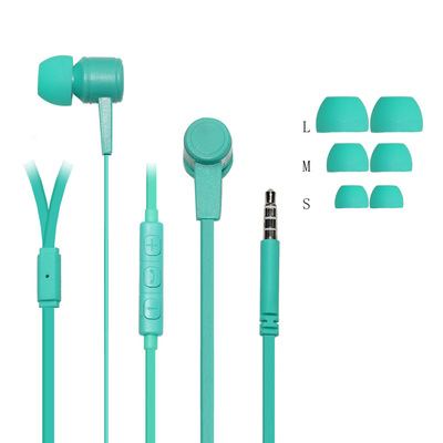 dairle工厂3.5mm入耳式有线耳机线控游戏跨境hifi音质耳塞式