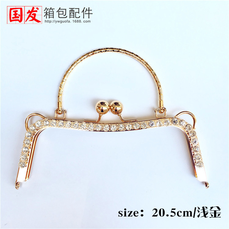 Puede hacer productos: 20cm cintura cóncava sin agujero de perforación de mano de oro de gran fila de perforación de agujero de tornillo de oro más ligero