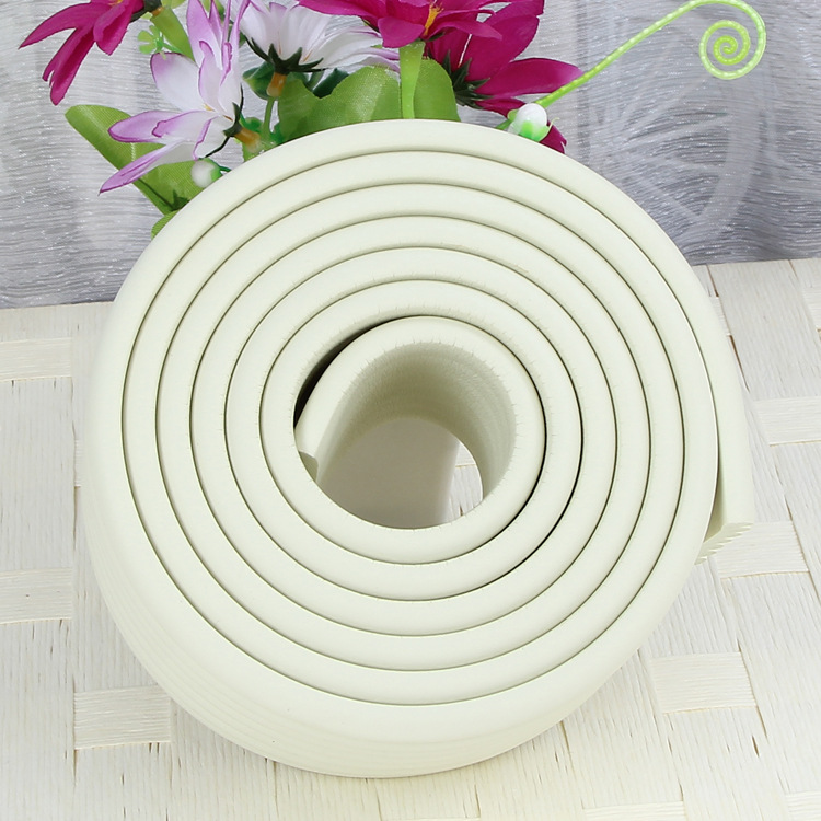 Putih / Lebar 80mm * tebal 8mm * panjang 2 m, dengan perekat dua sisi panjang 4 m