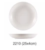 చచ웃웃 (10-inch deep round dish) 2210 jade porcelain చచ웃웃