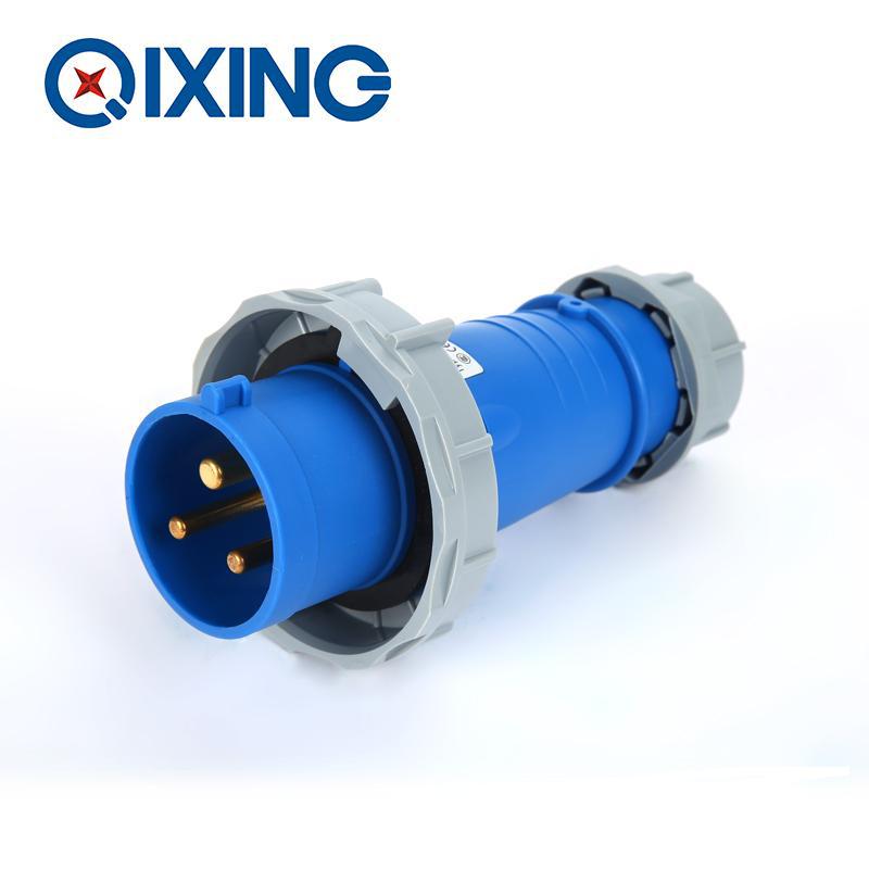 启星QX290 3芯32A IP67工业插头/工业插座/工业插头插座