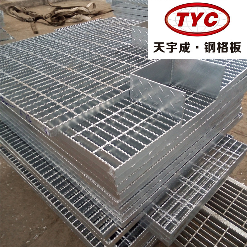 热镀锌钢格板厂家齿形格栅异型钢格板水沟盖板 规格多样