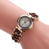 Dial, woven fashionable watch, quartz watches, small dial, wholesale