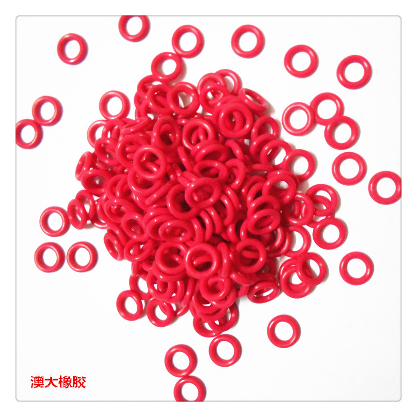 厂家直销手表把头防水圈 批发线径1MM硅胶O型圈 耐磨O型密封圈