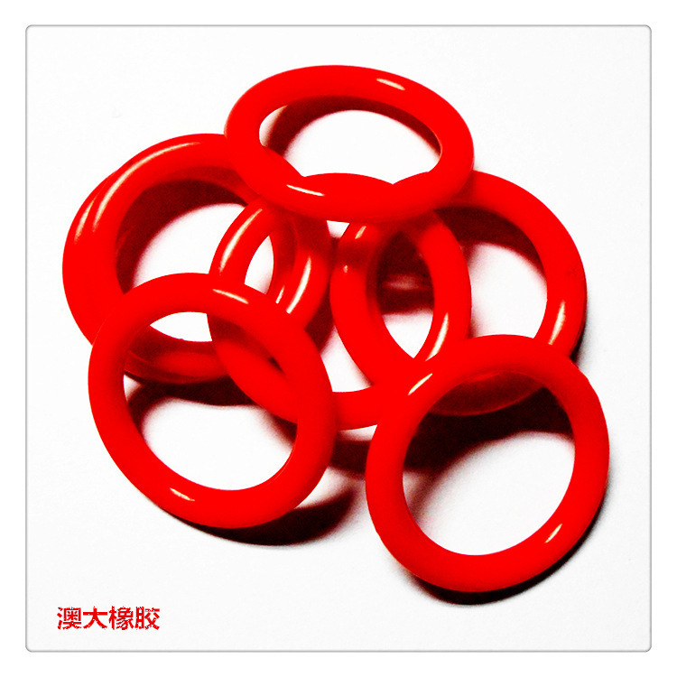 批发密封圈67*1.8 电器电子耐高温红色硅胶O型圈