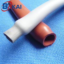 厂家直销硅胶热缩管，耐温200度热缩套管，电子零件包塑绝缘套管
