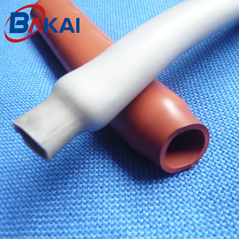 厂家直销硅胶热缩管，耐温200度热缩套管，电子零件包塑绝缘套管