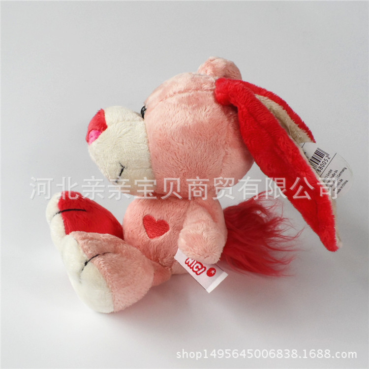 Comercio exterior serie de póquer rosa león elefante conejo perro muñeca juguete de peluche muñeca agarrar regalos al por mayor