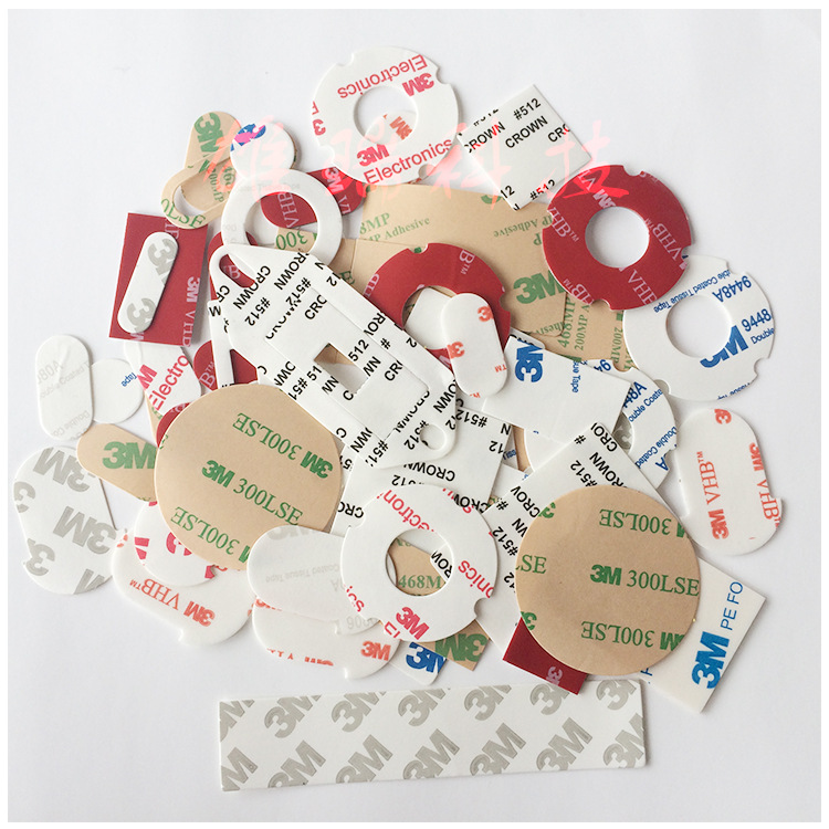 强力双面胶贴片自粘亚克力eva泡棉海绵脚垫耐高温高粘度工业级