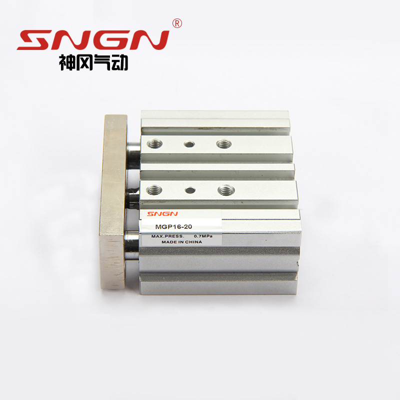 MGP16-20双作用气缸 薄型带导杆气缸