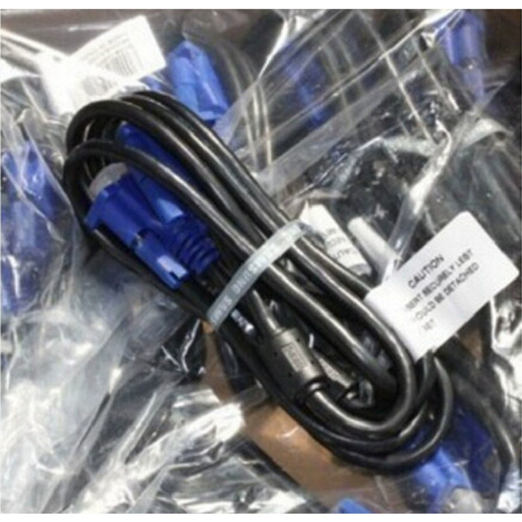 Полный медный VGA видеокабель 15-розеток двойной VGA кабель полный -Pass VGA дисплей данные кабель 1,5 м разборочная линия машины