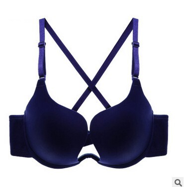 U-shaped backless dress wedding dress invisible underwear bra beautiful back push-up bra