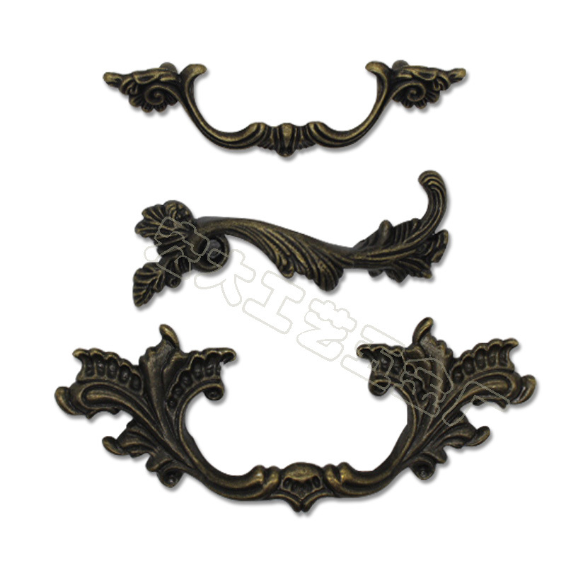 Antique furniture wardrobe cabinet drawer handle European and…