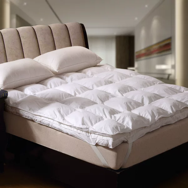 Five-star Hotel Down Mattress Goose Down Thickened Hotel Mattress Double-layer Mattress Protection Mat Single Double Comfortable Mat