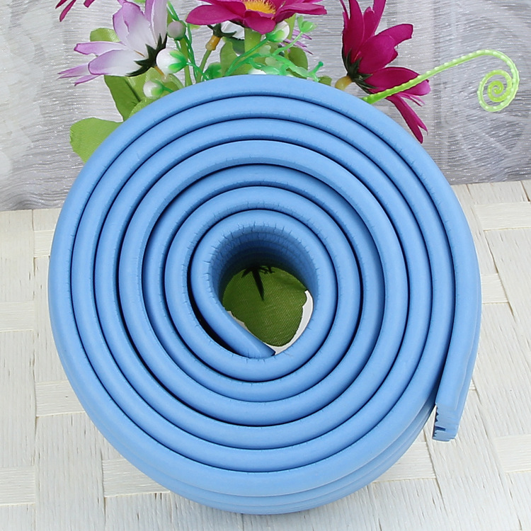 Biru langit / Lebar 80mm * tebal 8mm * panjang 2 m, dengan perekat dua sisi panjang 4 m