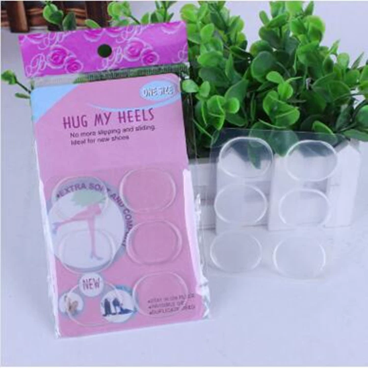 Самодельные прозрачные силиконовые наклейки на пятку для высоких каблуков регулируемый размер анти-пятки анти-износ ног маленькие круглые наклейки