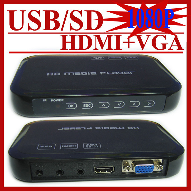 HDMI Multi-Function Multimedia Audio and Video USB Disk Mobile Hard Drive Hd 1080P Video Player Old-Fashioned Tv Broadcast