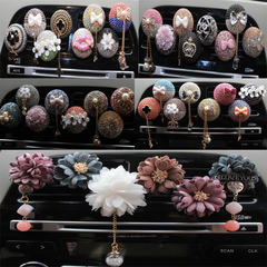 Scented Ball Car Air Freshener Hook, Car Air Vent Scented Diamond Car Accessory, Car Accessories Air Conditioning Vent Scent DIY