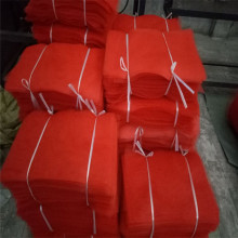 佛山厂家批发PE红色塑料网水果箱专用塑料网进出口水果防护网