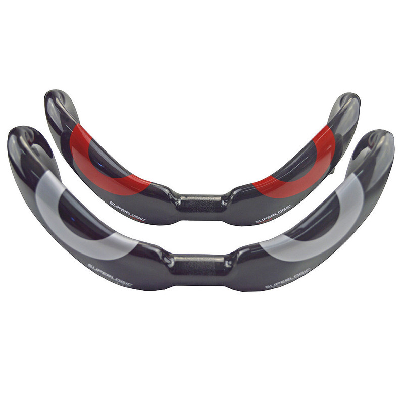 superlogic carbon fiber field bicycle curved handlebar bicycle accessories Road handlebar 37/38.5cm