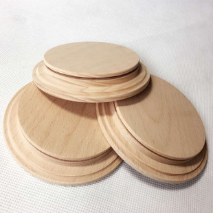 Factory Direct supply large diameter wooden cover cork beech cover Beech plug large wholesale wooden cover wooden bottle cover