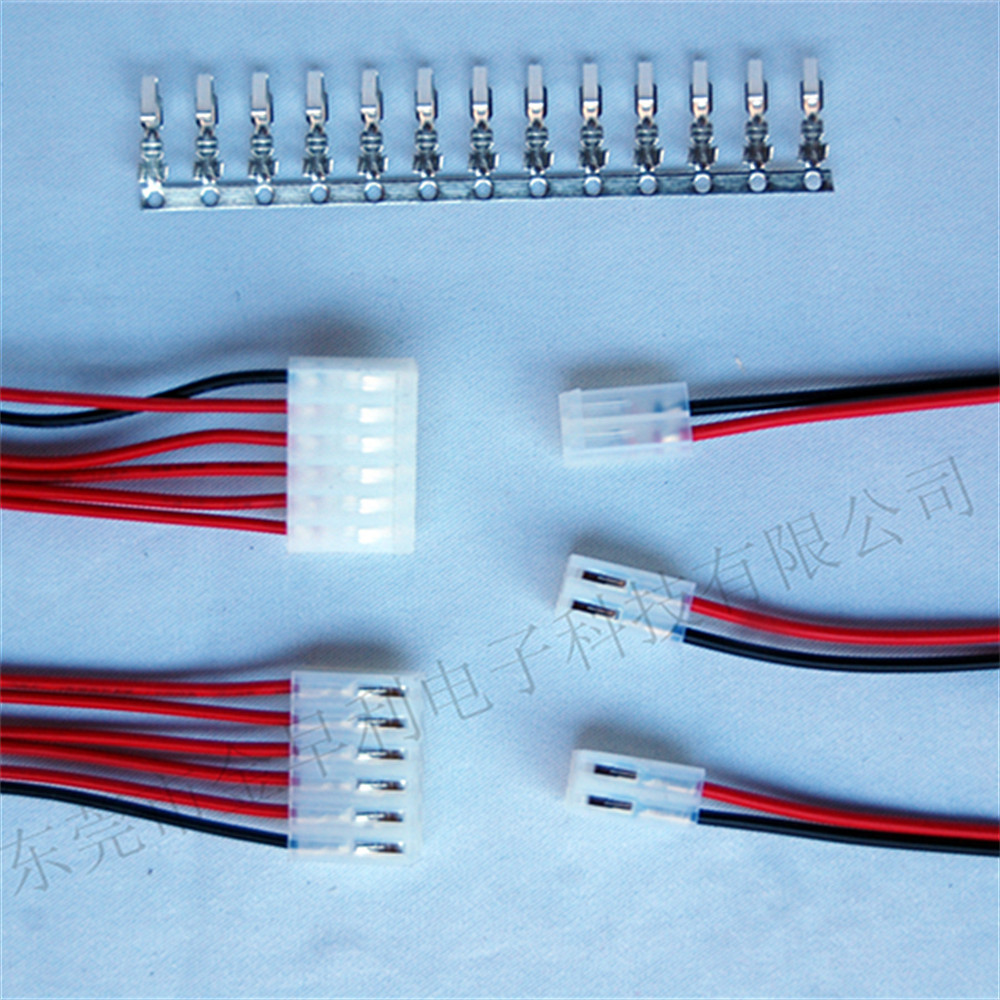 厂家直销3.96环保端子线变压器电源线3.96间距线束国标插头线